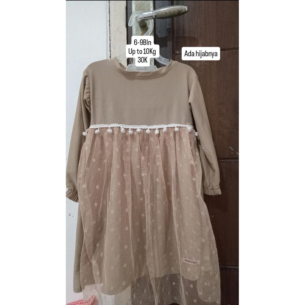 Preloved Baju bayi perempuan