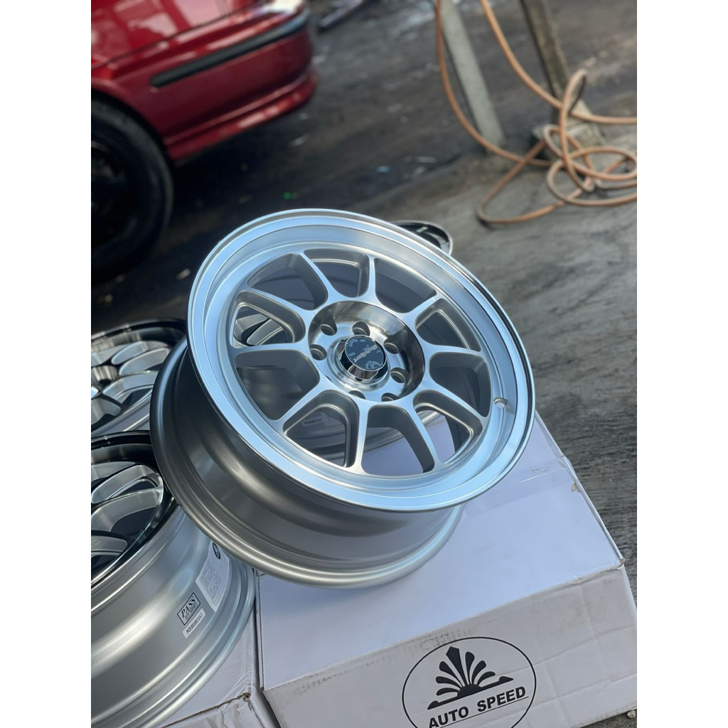 velg Wedsport R15 pcd 4x100/114 full polis