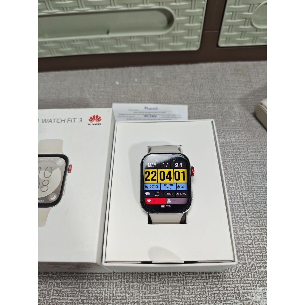 Smart watch Huawei watch fit 3 second garansi on