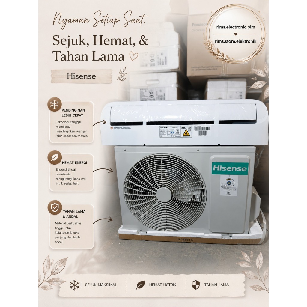 AC HISENSE 1/2PK (AN05CDG)