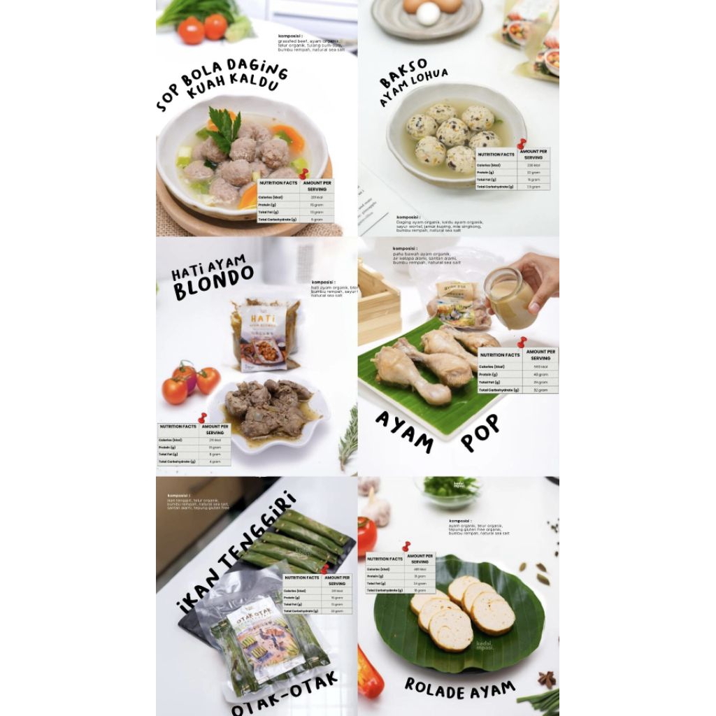menu mpasi dari @kedaimpasi