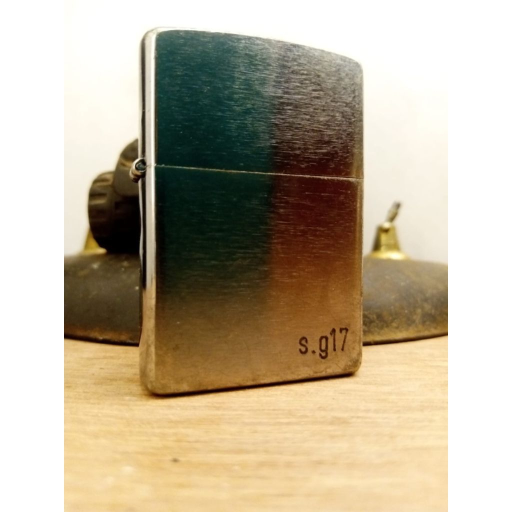 original Zippo brushed chrome