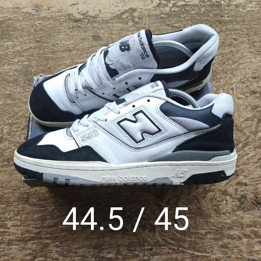 NewBalance 550 white black (second original)