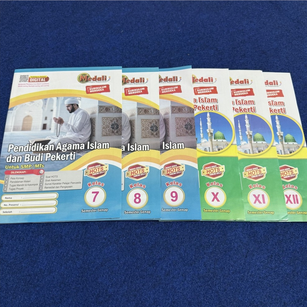 Buku LKS Pendidikan Agama Islam Kelas 7-12 SMP/MTs/SMA/SMK/MA Semester 2 Berbasis Kurikulum Merdeka