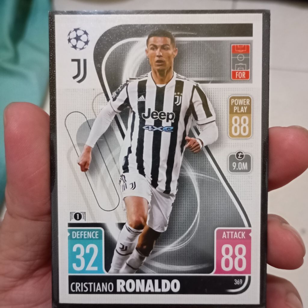 Card Topps Match Attax 2021/22 UEFA Champions League Cristiano Ronaldo Juventus