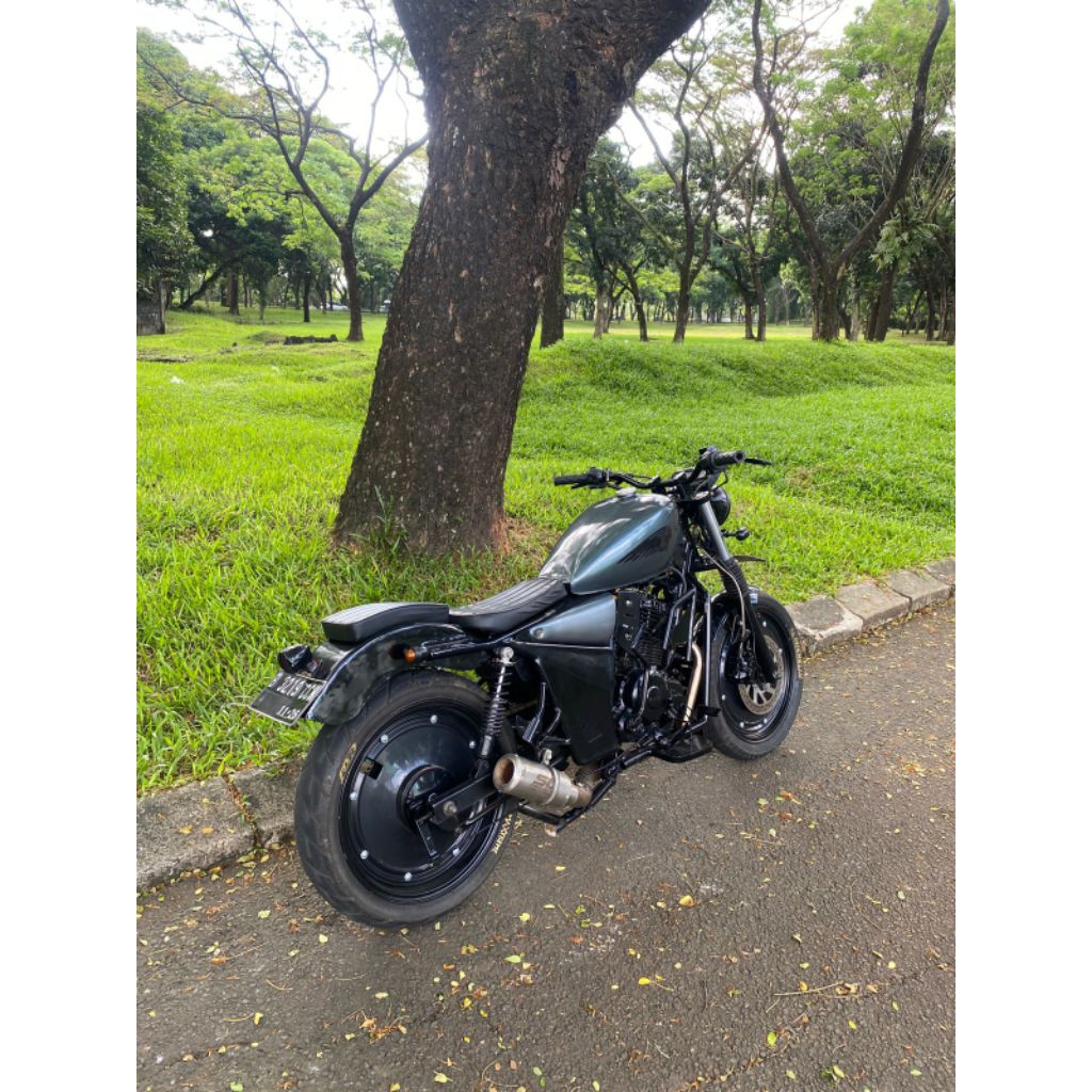 motor custom bobber benelli byson fi