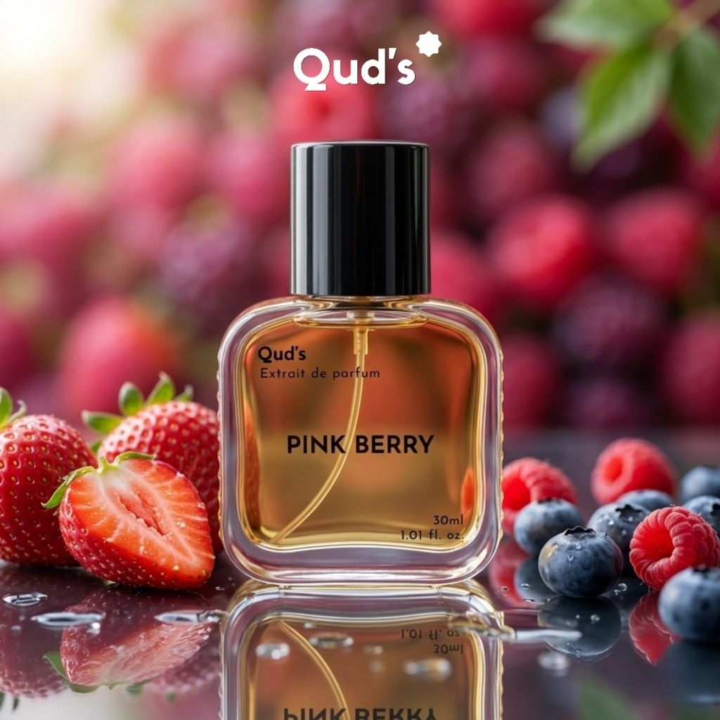 Parfum Unisex Extrait de Parfum - PINK BERRY, Aroma Floral fruity, Manis, Citrus,