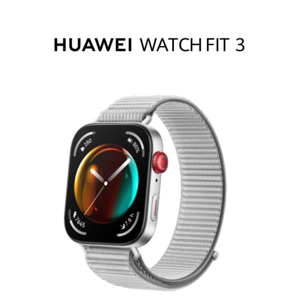 Huawei Watch Fit 3 NFC New Original Smart Band Jam Amoled