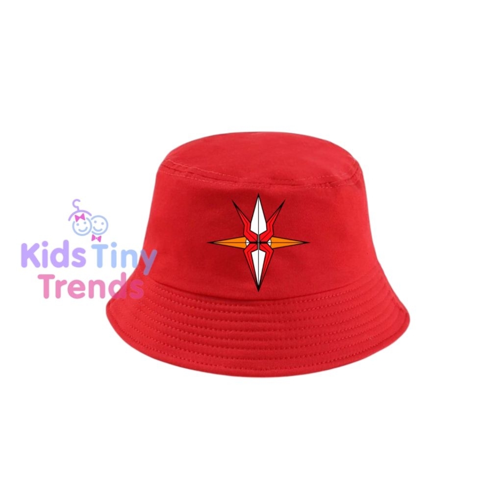 TOPI ANAK BUCKET MOTIF SABLON GAMBAR ELEMENTAL BOBOIBOY FUSION SUPRA AKSESORIS FASHION UNISEX LAKI L