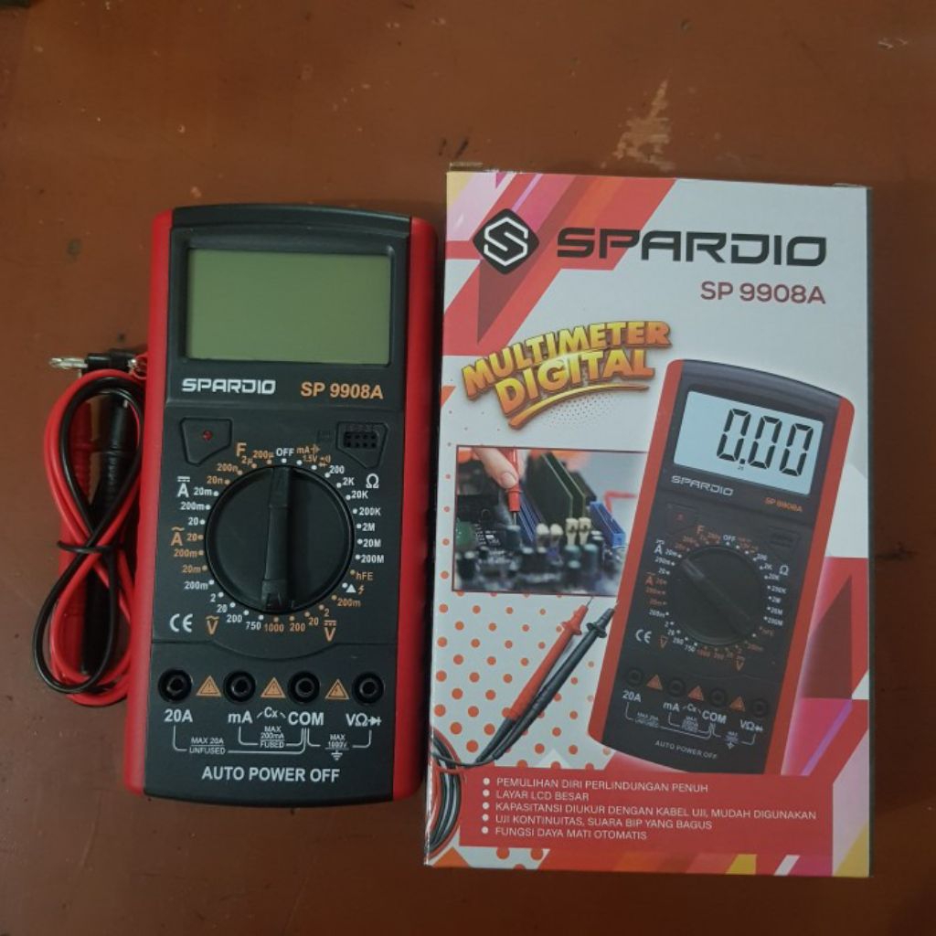 Multimeter Digital Spardio SP - 9205A