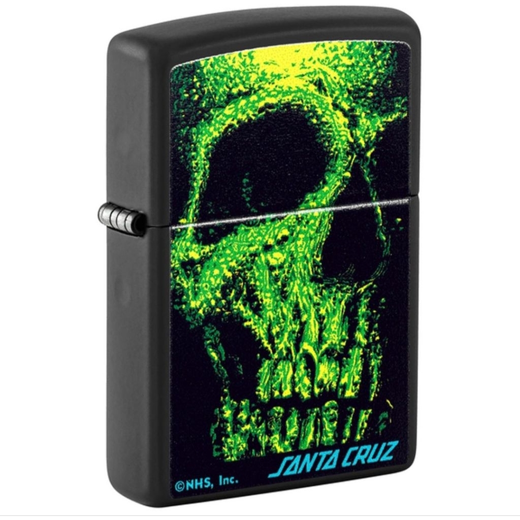 48743 ORIGINAL ZIPPO SANTA CRUZ SKULL