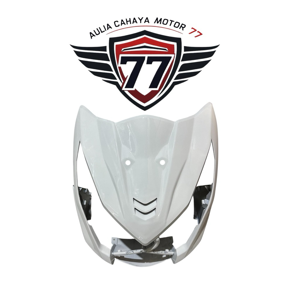 COVER TAMENG DEPAN BEAT FI 2013-2015 PUTIH