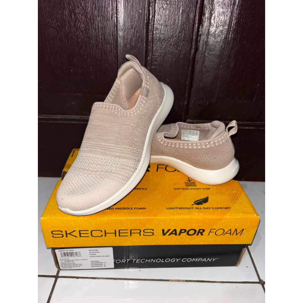 PRELOVED SEPATU SKECHERS vapor foam-(104486/TPE)