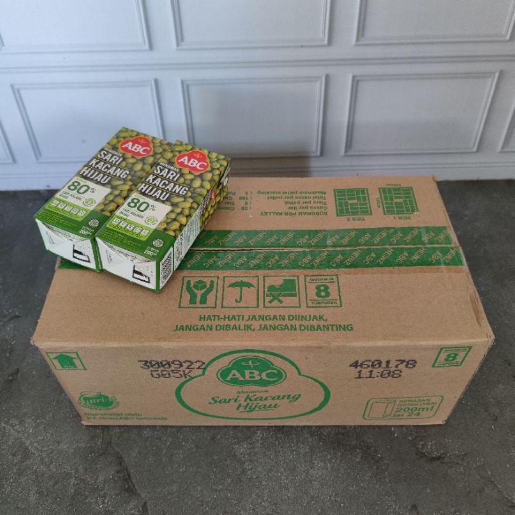 1 Dus / 1 Karton , Minuman Sari Kacang Hijau Merk ABC