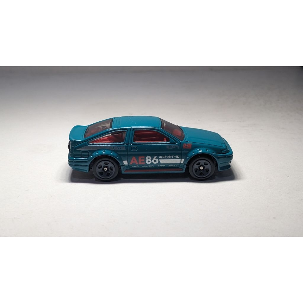 Hotwheels Toyota AE86 Hijau Green Tosca loose from giftpack