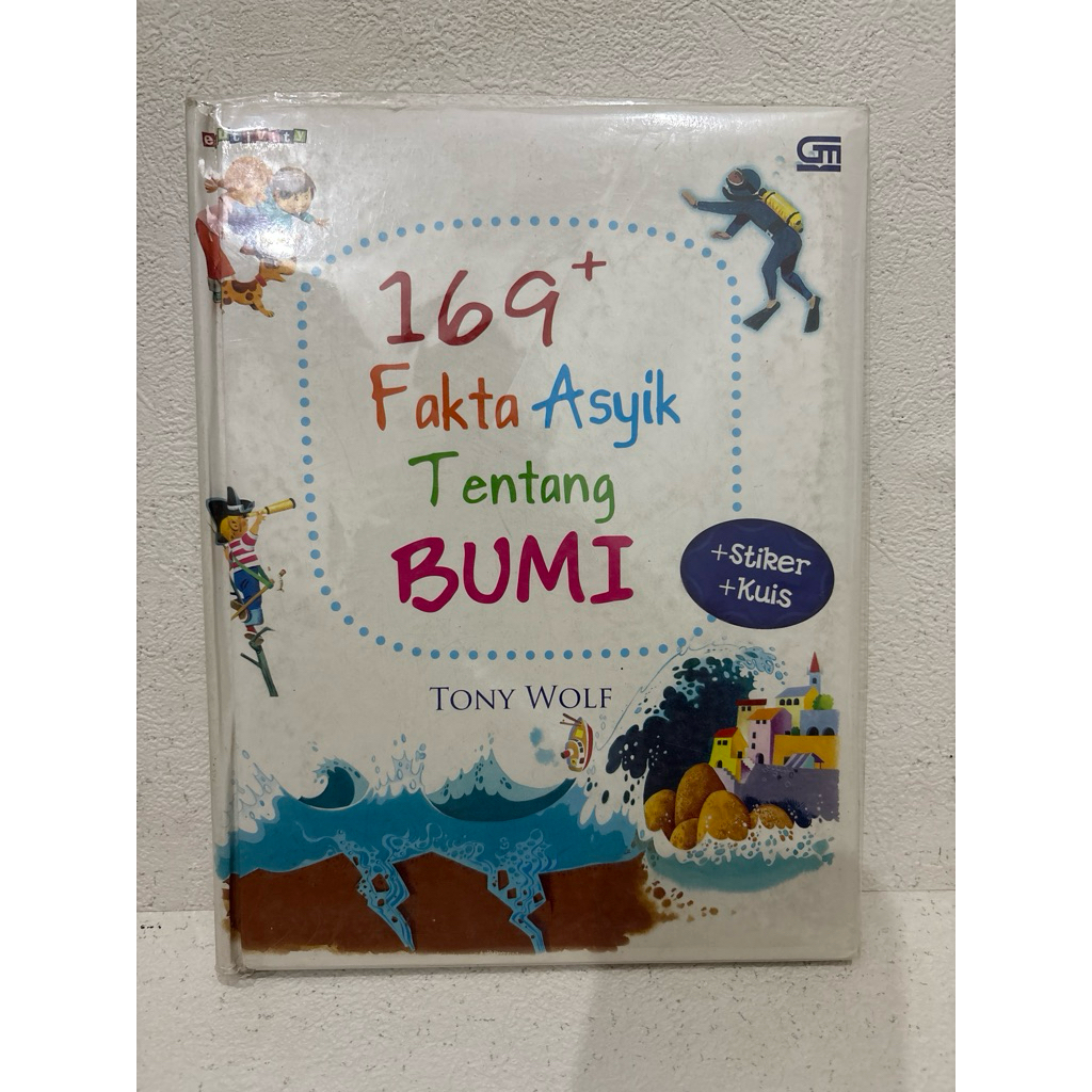 [PRELOVED] Edutivity Buku Anak 169+ Fakta Asyik tentang Bumi