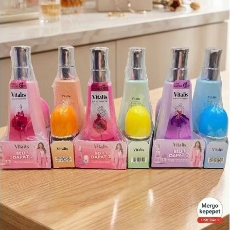vitalis parfum body scent 120ml gratis deodorant roll on 25ml