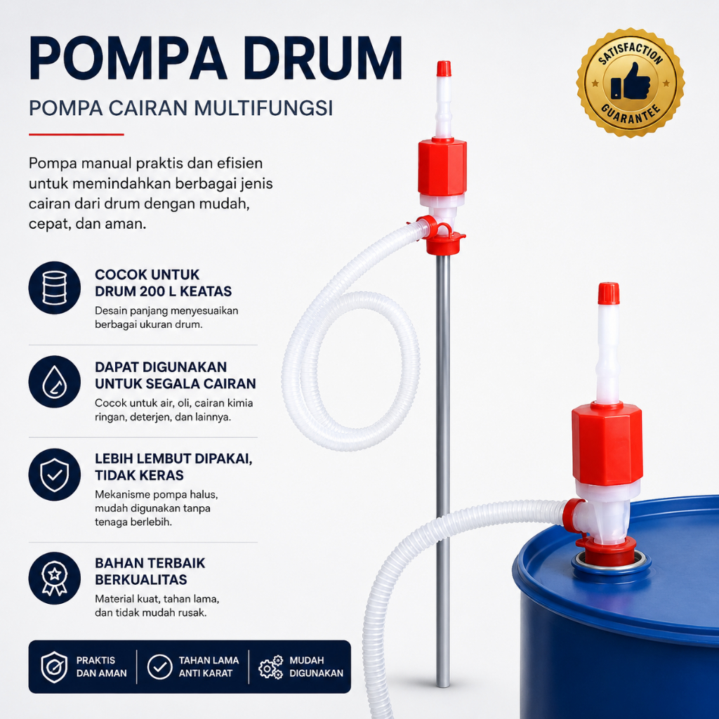 POMPA DRUM PLASTIK / PUMP DRUM