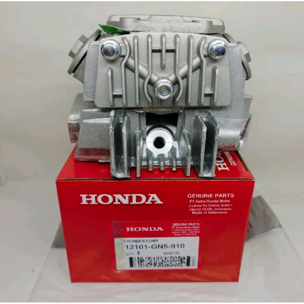 CYLINDER HEAD BLOK HEAD HONDA GREN SUPRA X  WIN 100 SUPRA 100 PRIMA KODE PART GN5 ORIGINAL
