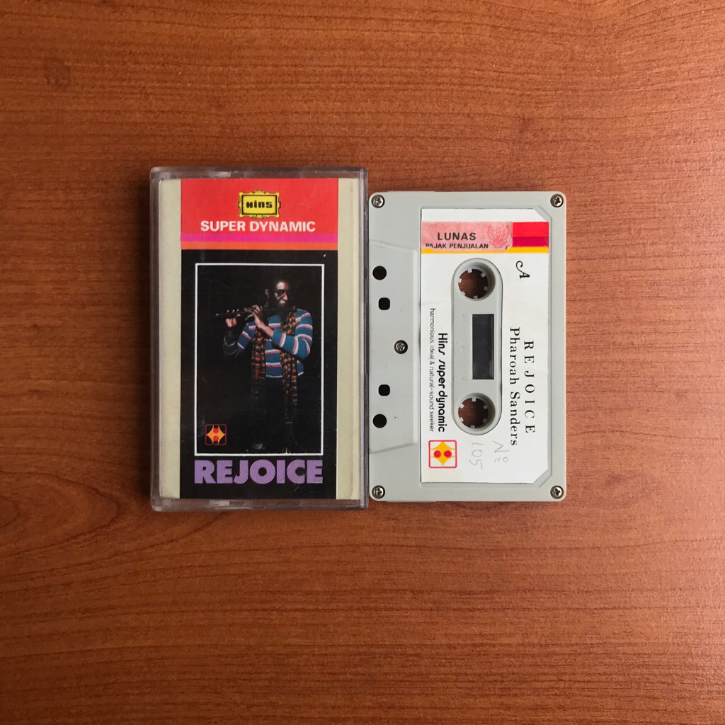 Kaset Pharoah Sanders - Rejoice (spiritual jazz)