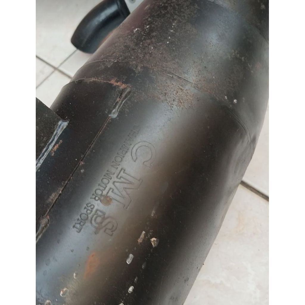 Original Chamber 39 perut kenalpot CMS ninja r, rr