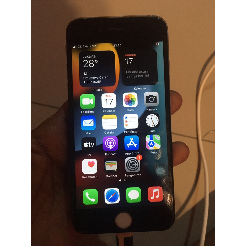 mesin housing iphone 6s 16gb greey