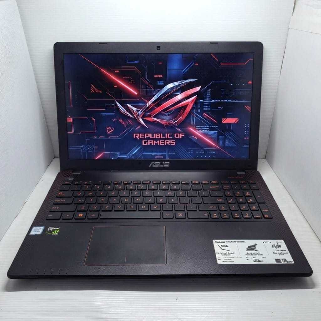 LAPTOP DESAIN DAN GAMING ASUS BABY ROG X550VX I7 NVIDIA GTX 15 INCH NO MINUS SIAP PAKAI