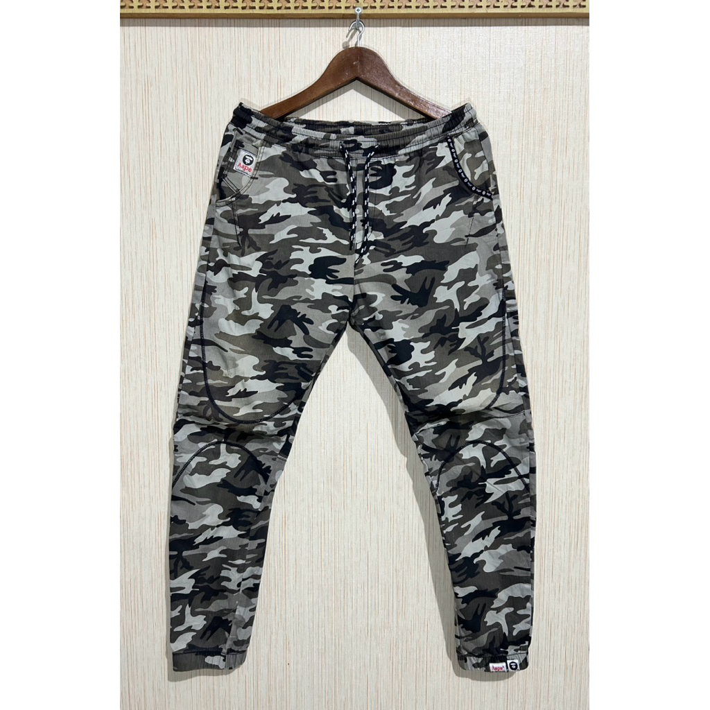 ‘AAPE by A Bathing Ape’ Camo Jogger Pants