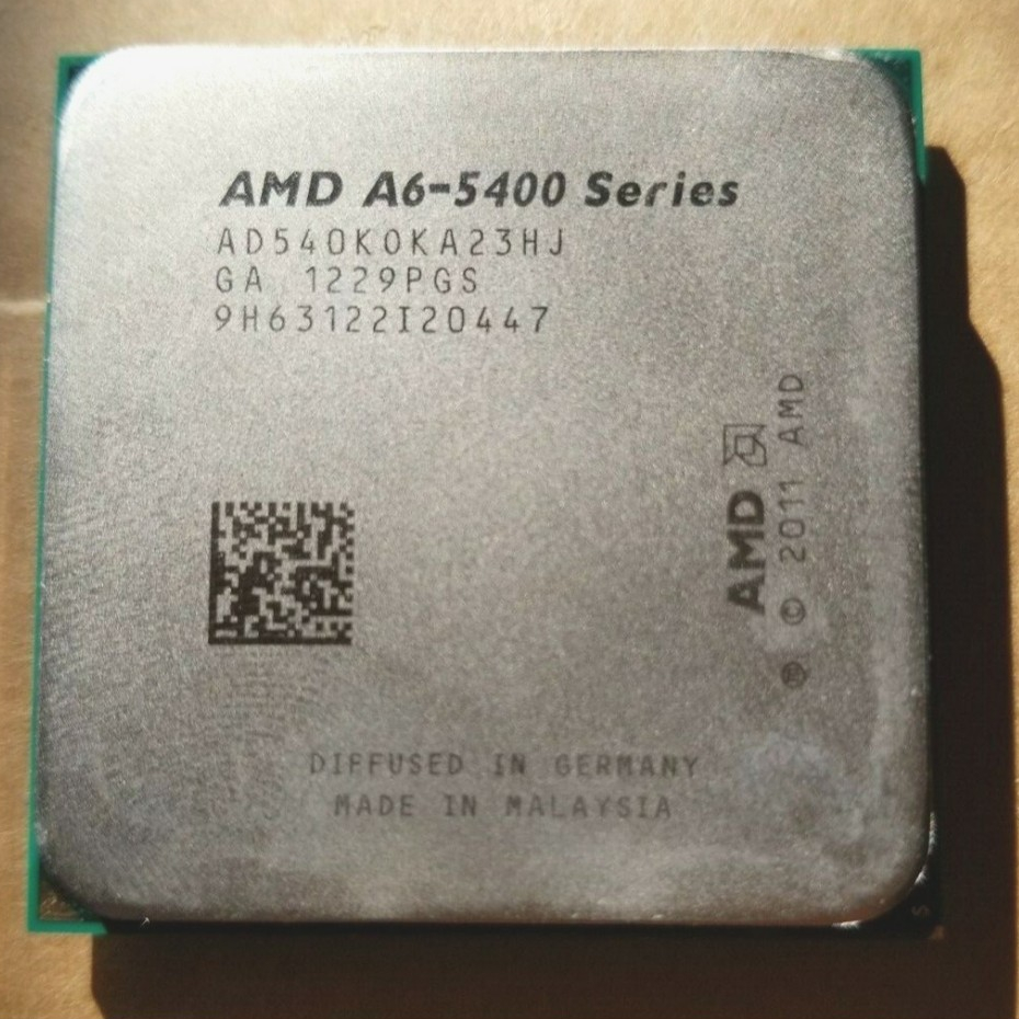 Prosesor AMD APU A6 5400 3.6 Ghz socket FM2