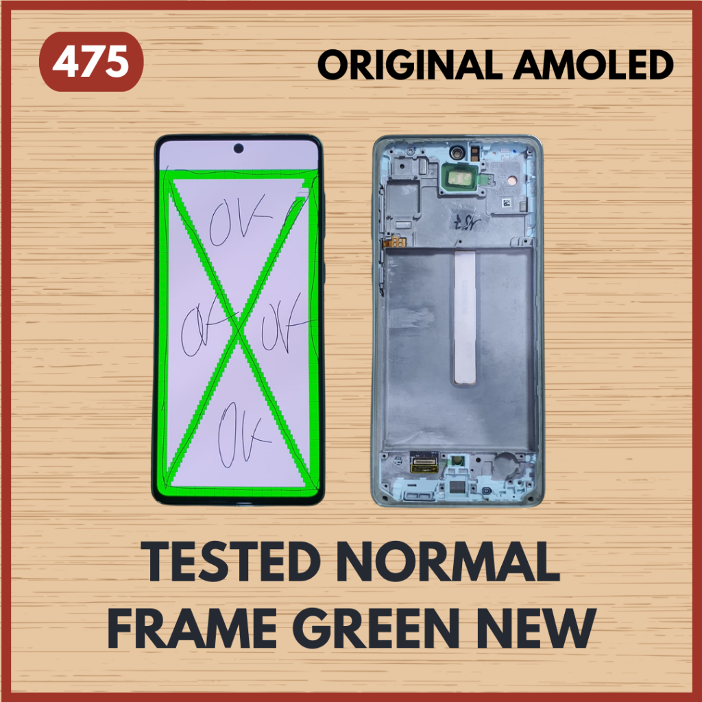LCD FRAME AMOLED SAMSUNG A73 SM-A736 ORIGINAL COPOTAN