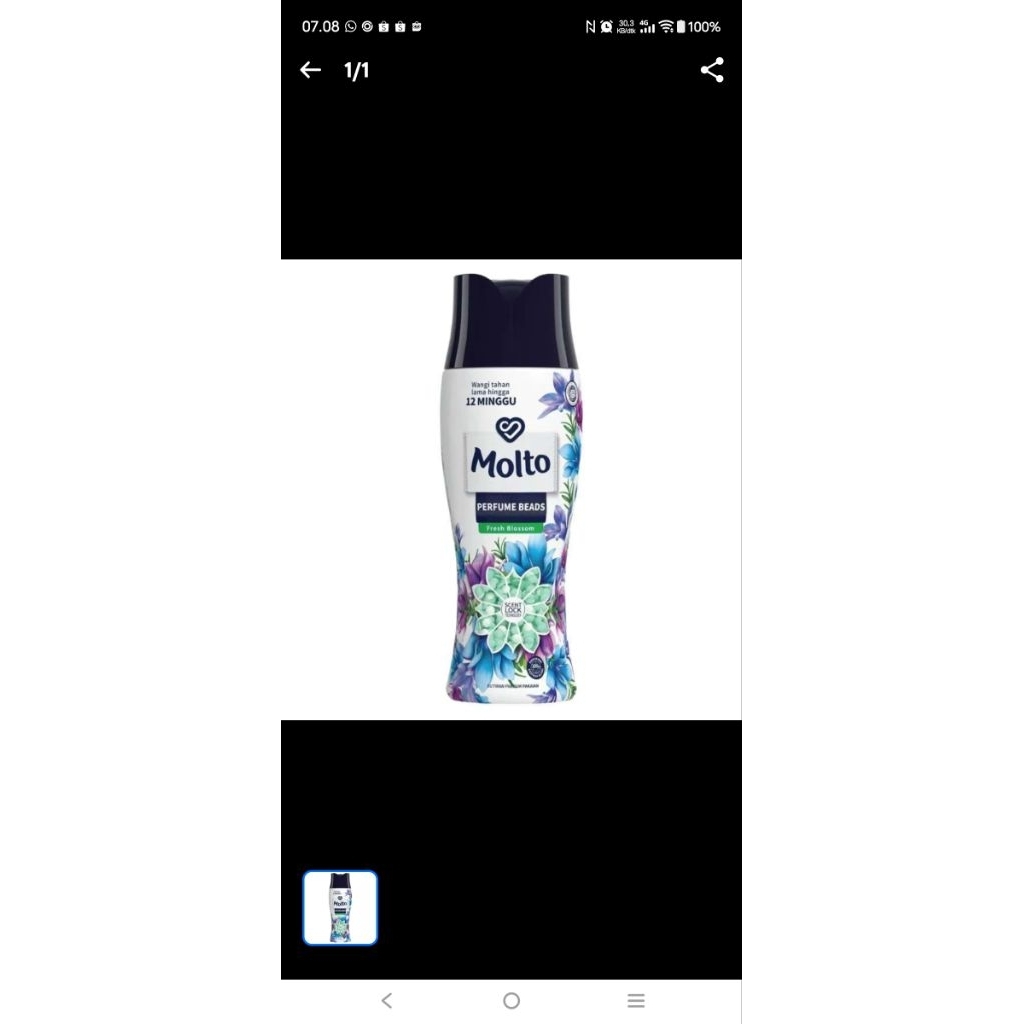 molto perf beads fresh blossom perf 200gr btl