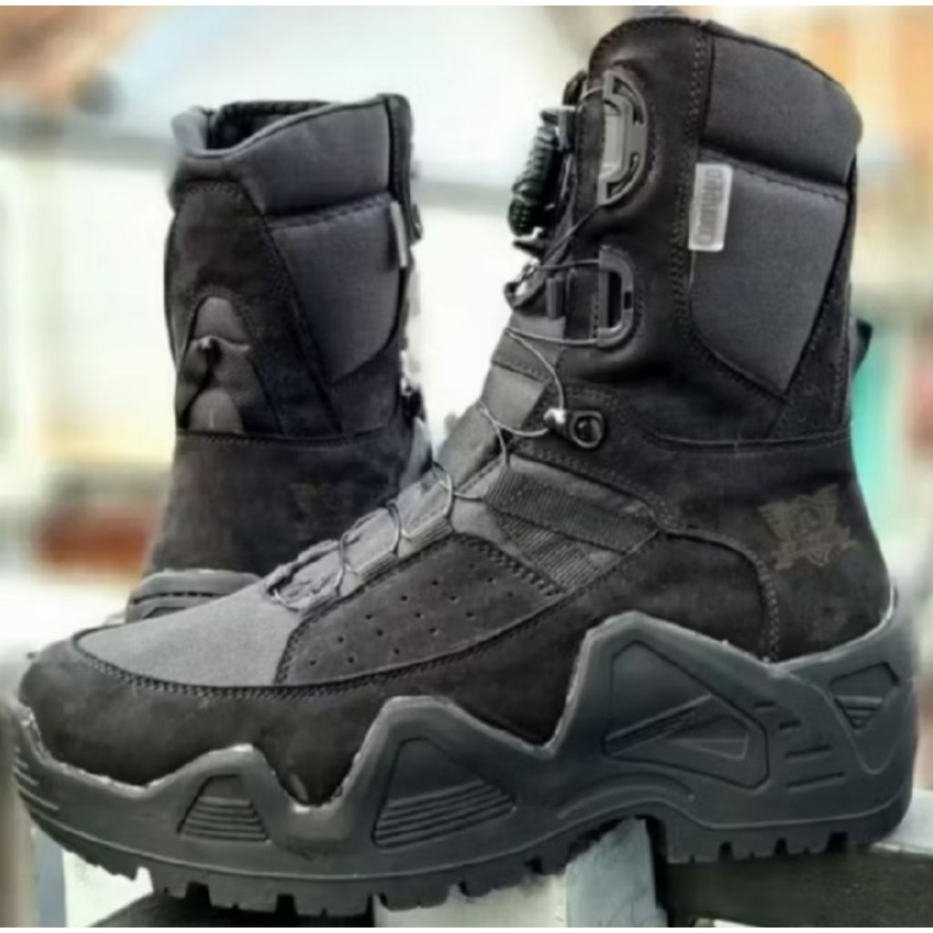 sepatu pdl tali putar merek caanggo asli