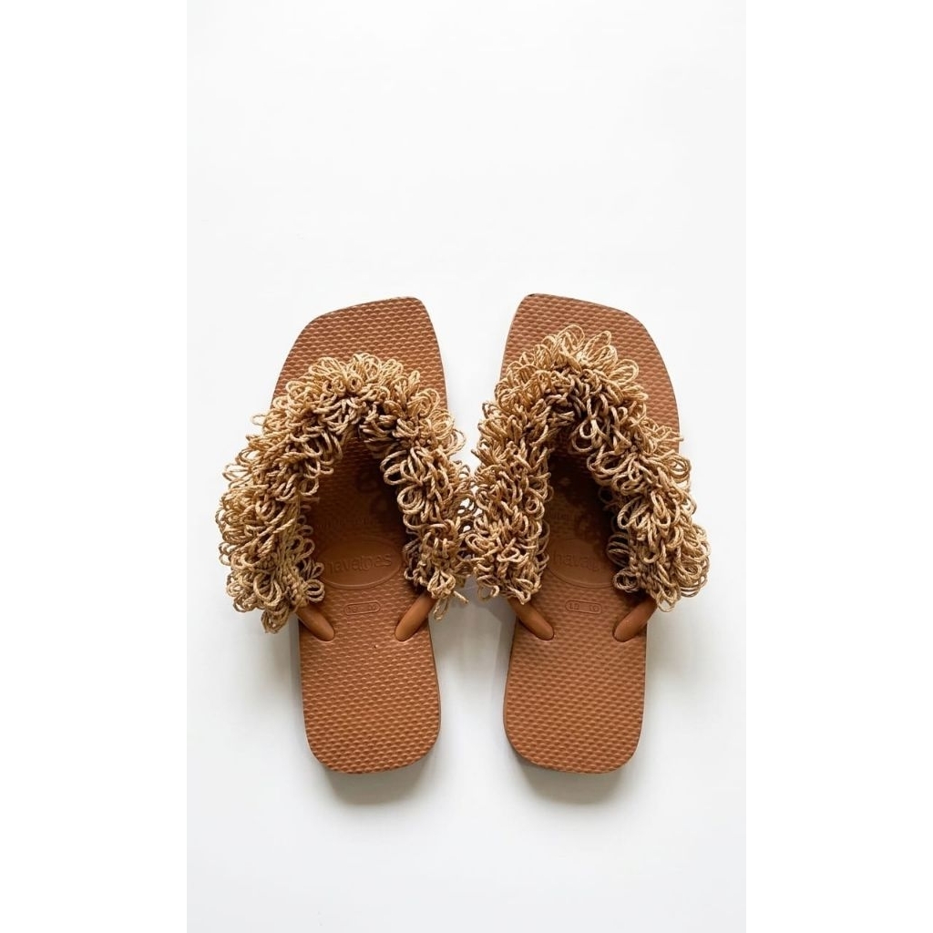 sandal rajut,sandal boho,sandal etnik,sandal rajut kekinian,sandal rajut handmade