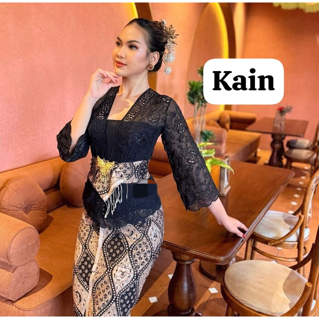 kain kebaya bordiran / kebaya bordir premium / kain kebaya bali / kebaya  bordiran / kain kebaya wan