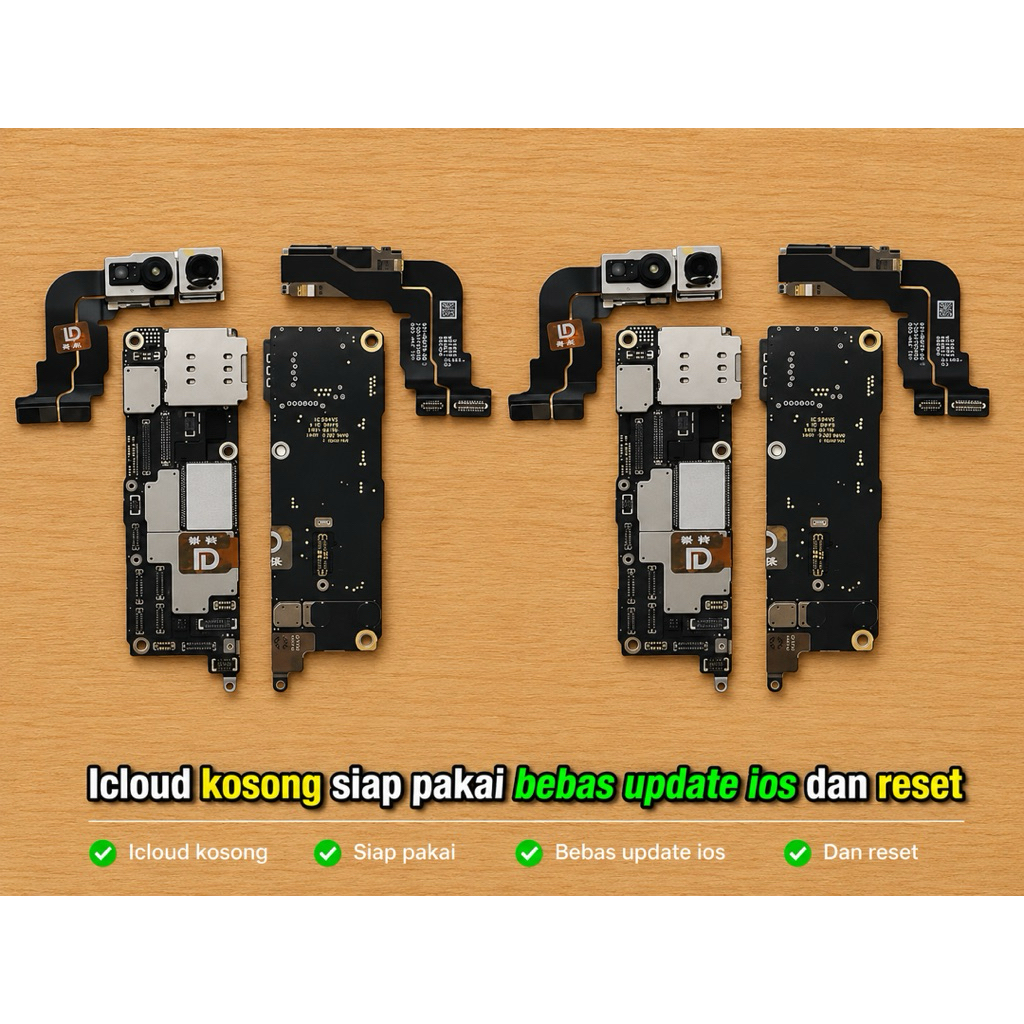 Mesin Iphone 15 Pro icloud kosong siap pakai Faceid aktif