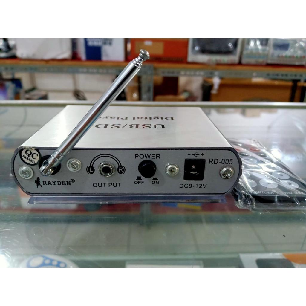 MODUL MP3 PLAYER + RADIO FM USB SD RAYDEN DIGITAL PLAYER RD-005 Nivic00 Ayo Beli
