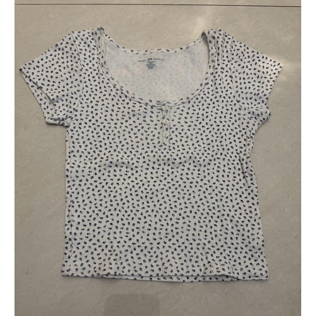 [PRELOVED] Br*ndy Melv*lle Floral Zelly top