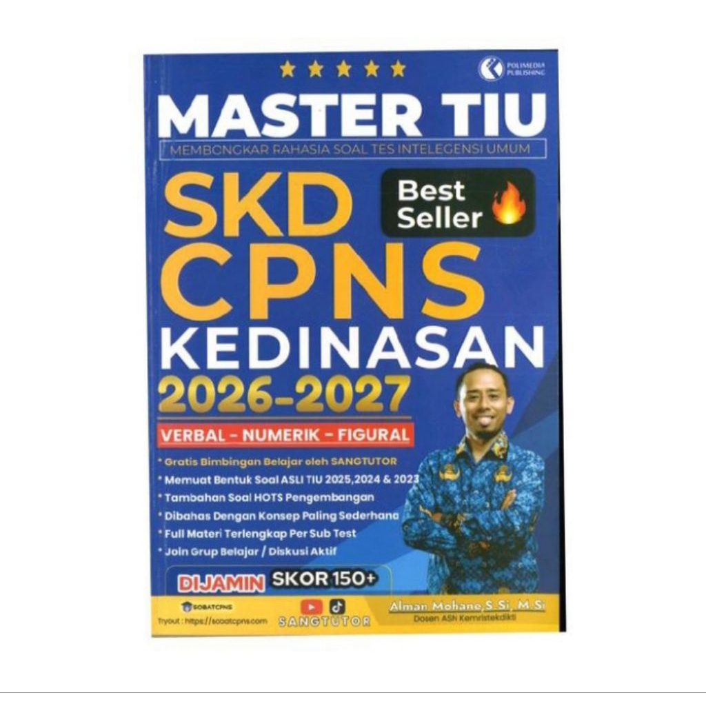 Buku SKD CPNS KEDINASAN 2026 - 2027 & SKD CPNS & KEDINASAN TWK-TIU-TKP 2026