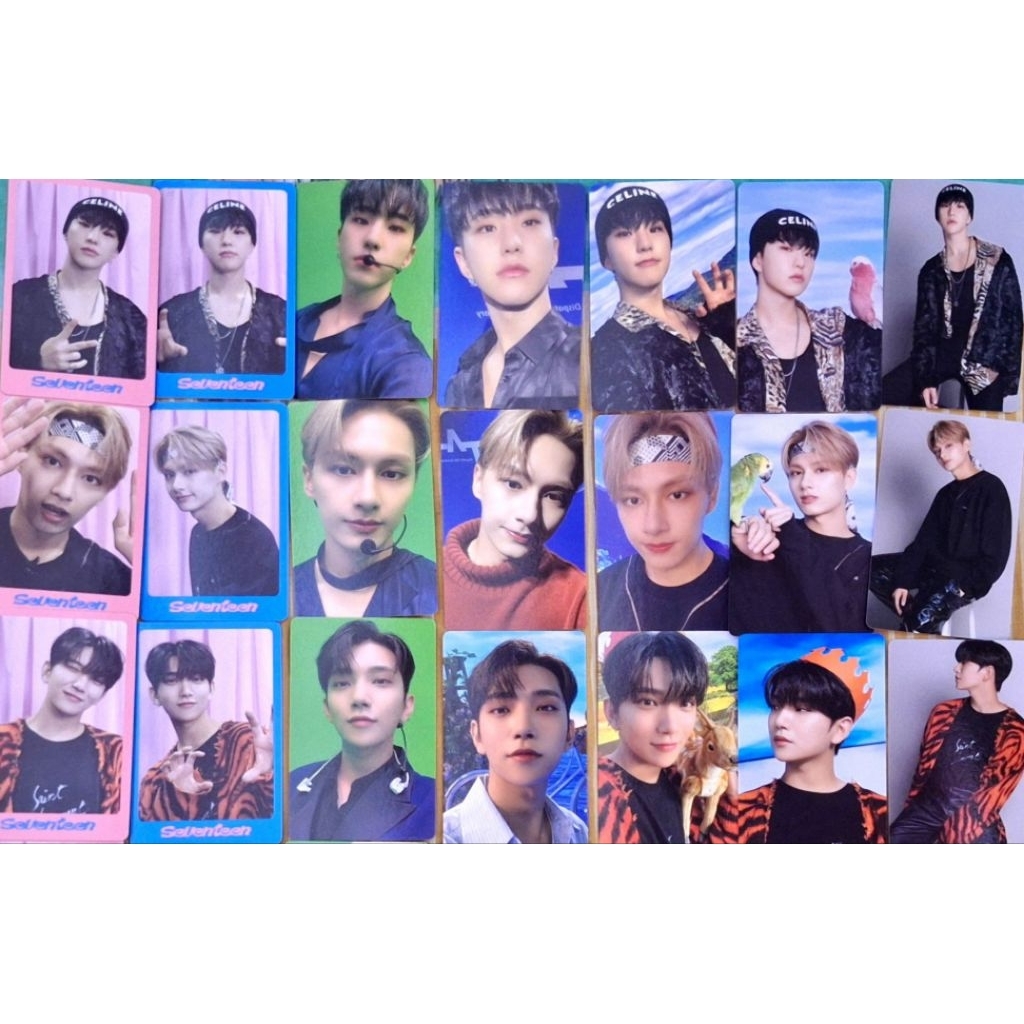 PHOTOCARD PC SEVENTEEN SVT DICON UNIT SET OFFICIAL