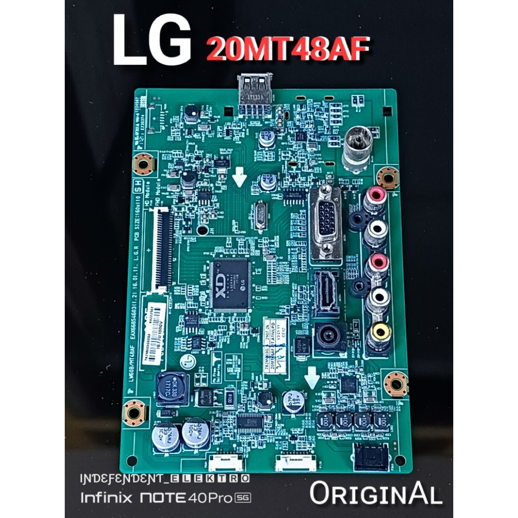 Mainboard Tv led LG 20MT48AF 20MT48AF-PT   mainboard Tv lg 20MT48AF   Mesin Tv LG 20MT48AF-PT  20MT4