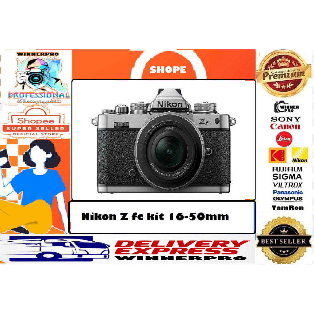 Nikon Z fc kit 16-50mm Mirrorless Camera Nikon Zfc 16-50mm