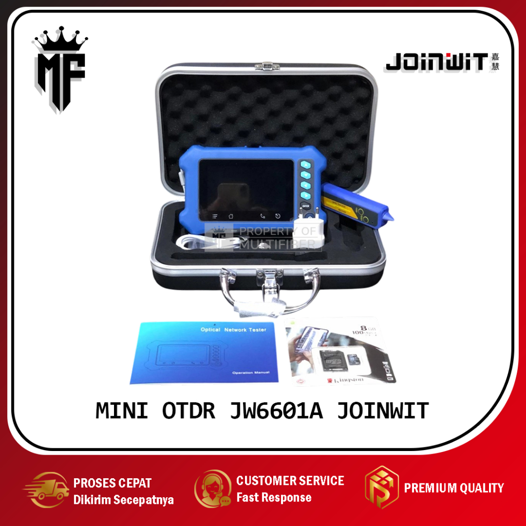 MINI OTDR JOINWIT JW6601A 16 IN 1