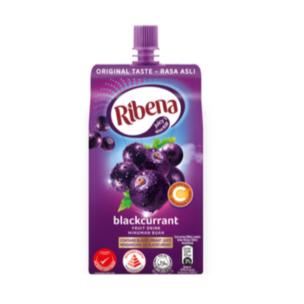 Ribena Blackcurrant Fruit Drink Minuman Buah 300ml