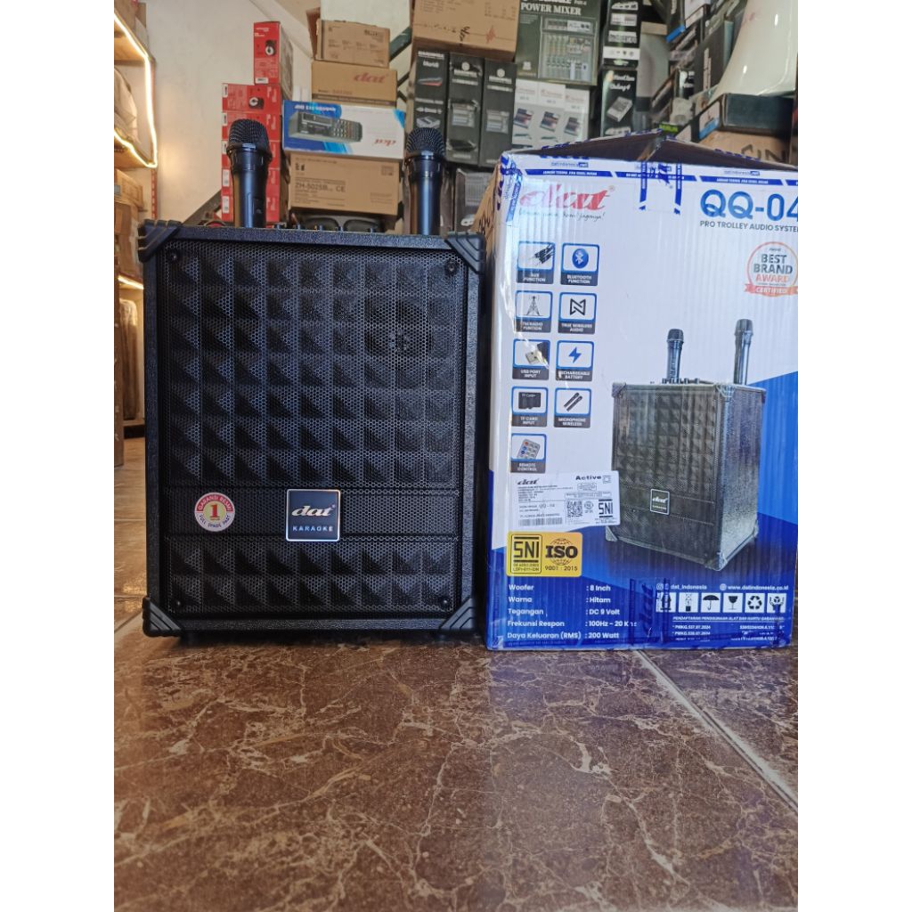 speaker dat QQ-04 speaker bluetooth 8inch