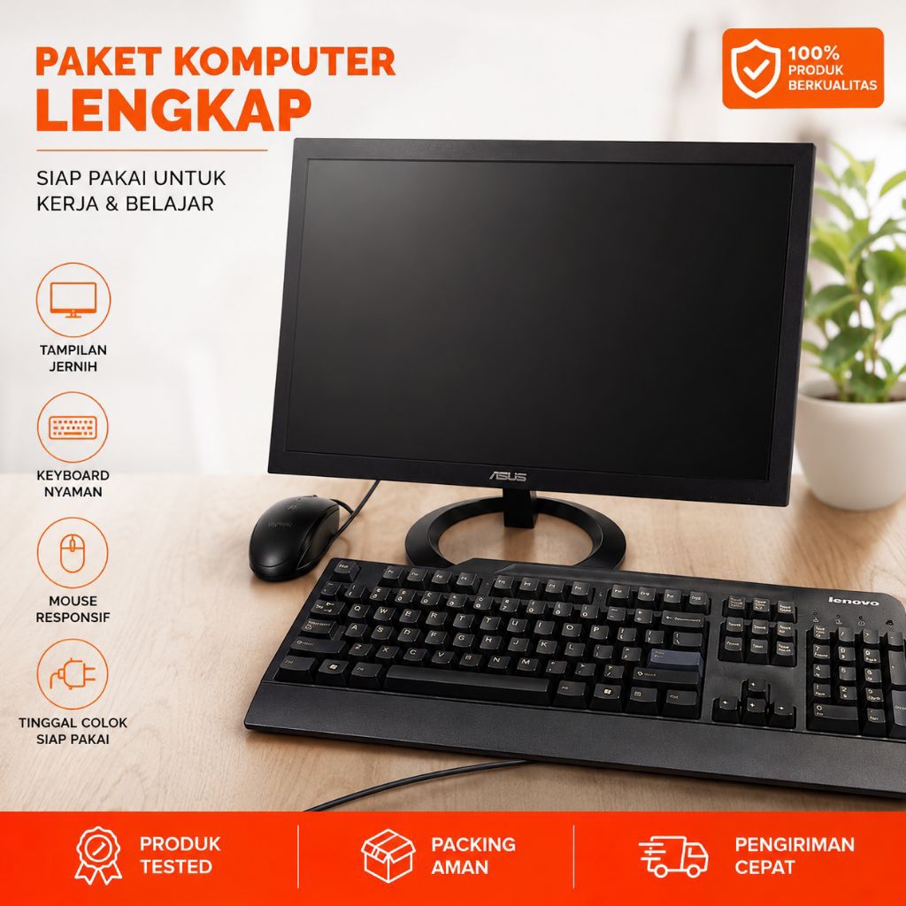 monitor Asus satu set