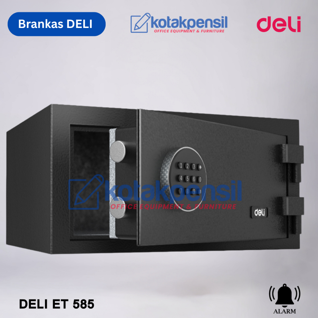 Brankas DELI ET 585 | Brankas Digital Tahan Api | Brankas Uang dan Emas | Brangkas Berangkas Dokumen