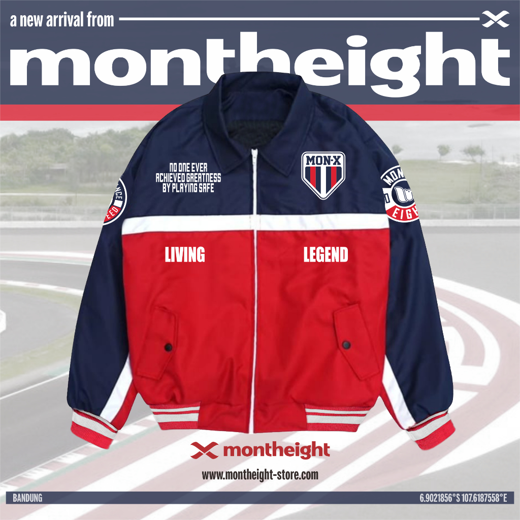 JAKET PRIA NASCAR RACING PARASUT TASLAN PREMIUM JAKET BOMBERS NASCAR PRIA ORIGINAL MONTHEIGHT