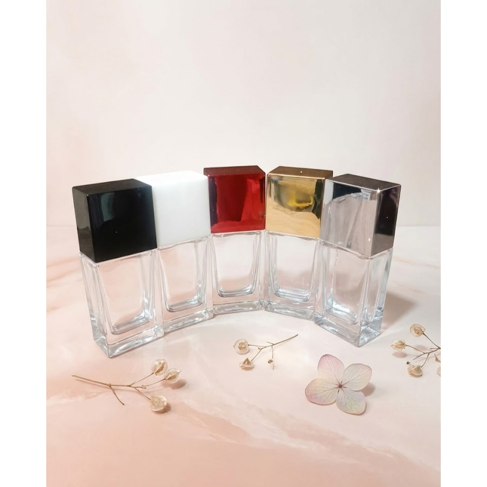 Botol Parfum Botol Kosong Parfum Botol Press 25ml 30ml Botol Semprot Kaca Botol Semi Press Parfum Bo