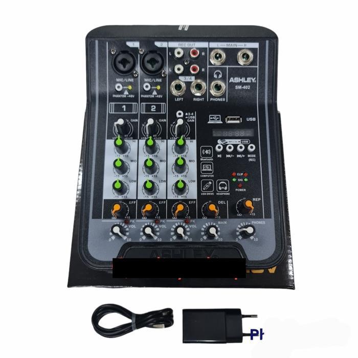 Mixer Ashley SM402 / SM-402 / SM 402 4 chanel ORIGINAL BLUETOOTH