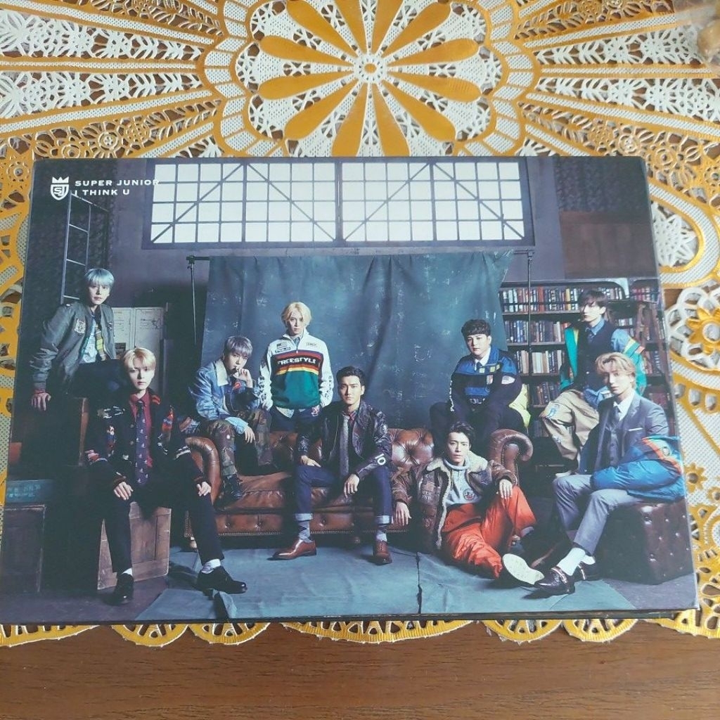 super junior album i think u ver japan